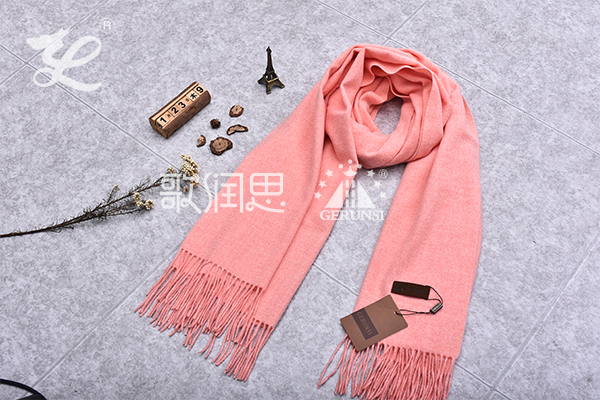 300 grams of flowers（Watermelon Red Trendy Simple Long Scarf）