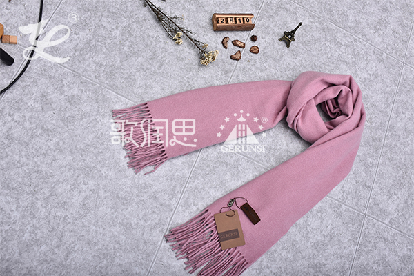 300 grams of flowers (Purple Pink Autumn and winter warm scarf)
